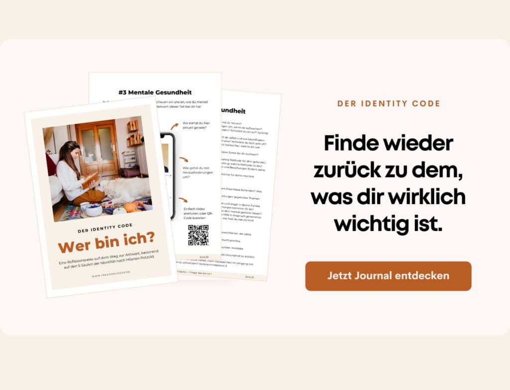 Der Identity Code Journal – Finde heraus, was dir wirklich wichtig ist. 1000 Journal-Fragen, die dich dabei unterstützen, dich selbst besser zu verstehen und klarer zu sehen.