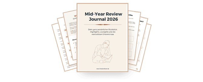 Mid Year Review Journal 2026 Mockup